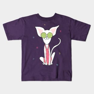 80s Sphynx Cat Kids T-Shirt